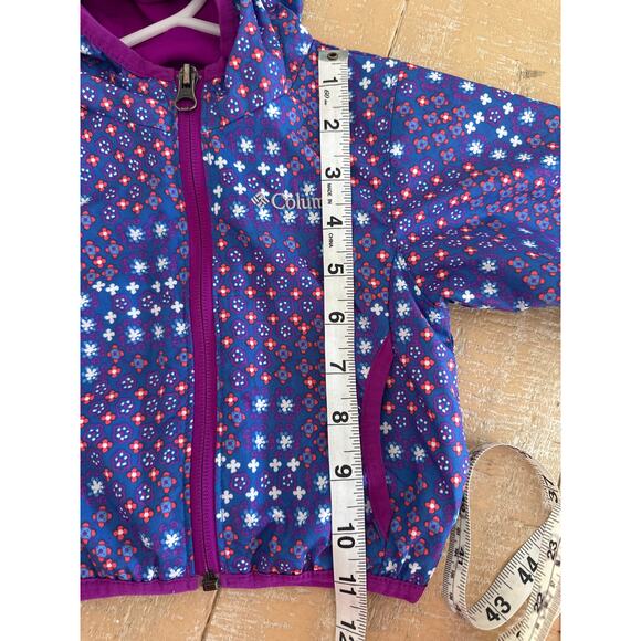 Columbia Girls Whitetail Trail Omni Wick Jacket 6-12M water & wind resistant - Picture 8 of 12